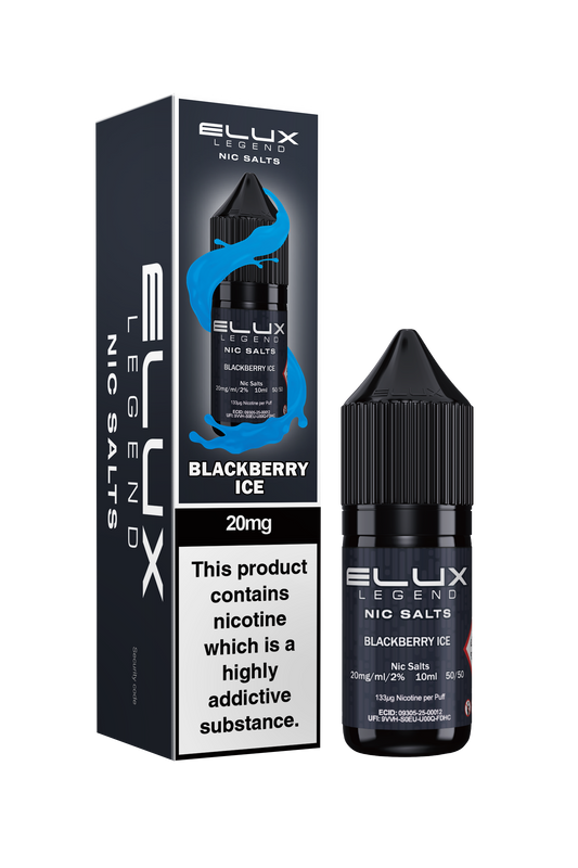 Elux Legend Nic Salt - Blueberry Ice