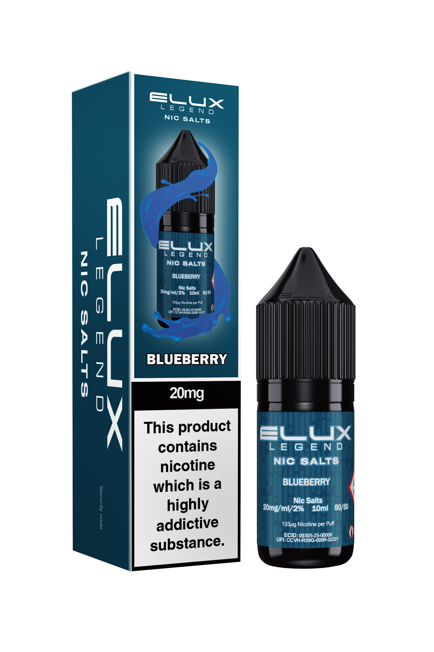 Elux Legend Nic Salt - Blueberry