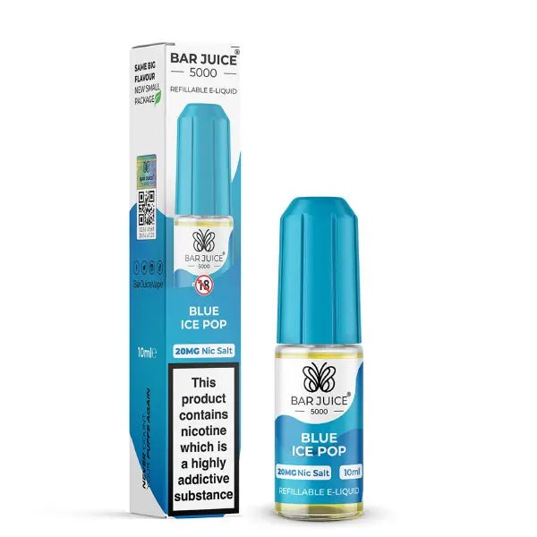 Bar Juice 5000 Nic Salt - Blue Ice Pop - Online Vapes