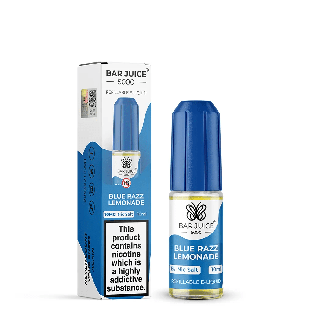 Bar Juice 5000 Nic Salt - Blue Razz Lemonade - Online Vapes
