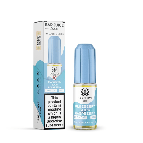 Bar Juice 5000 Nic Salt - Blue Sour Raspberry - Online Vapes
