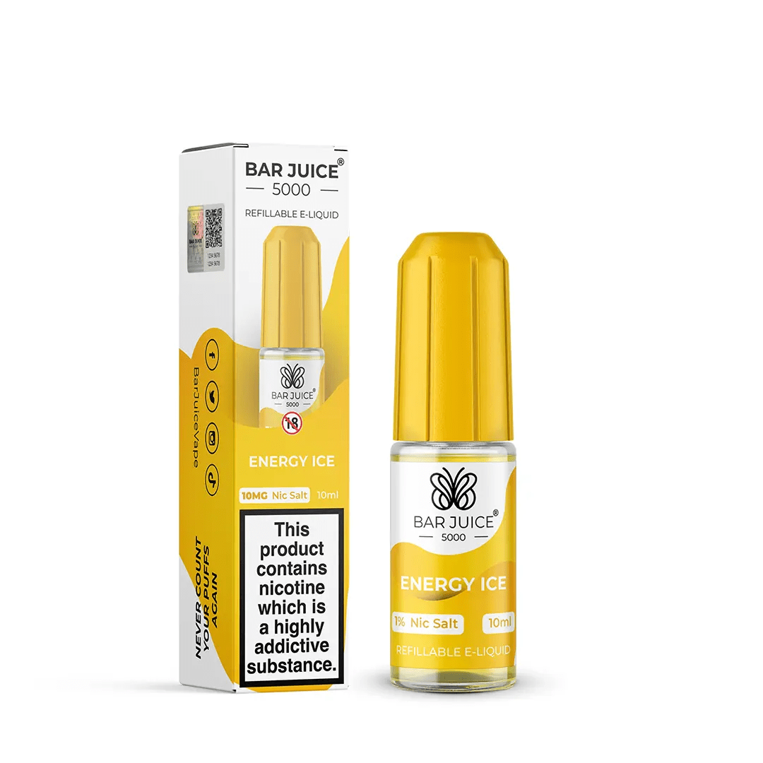 Bar Juice 5000 Nic Salt - Energy Ice - Online Vapes