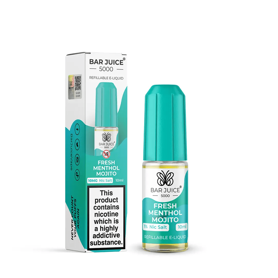 Bar Juice 5000 Nic Salt - Fresh Menthol Mojito - Online Vapes