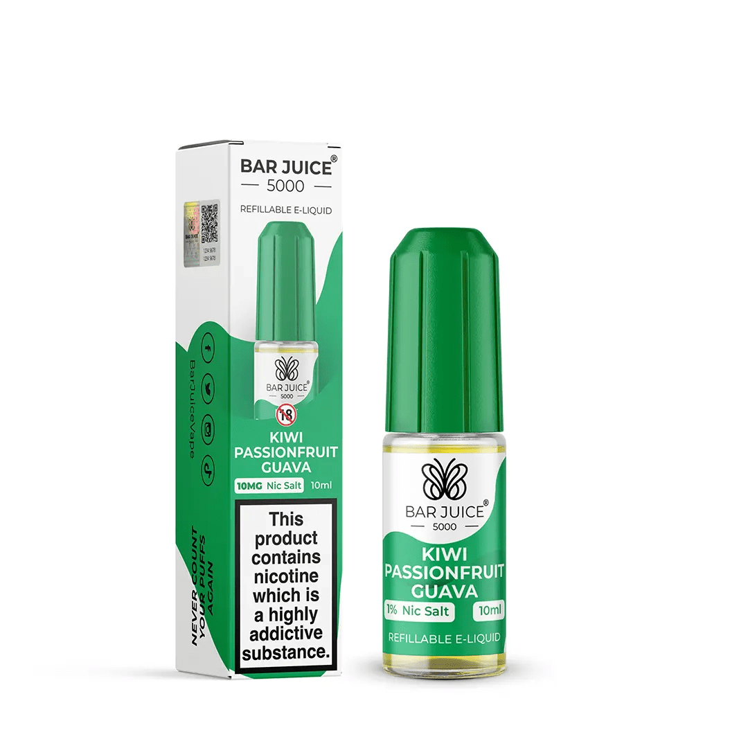 Bar Juice 5000 Nic Salt - Kiwi Passionfruit Guava - Online Vapes