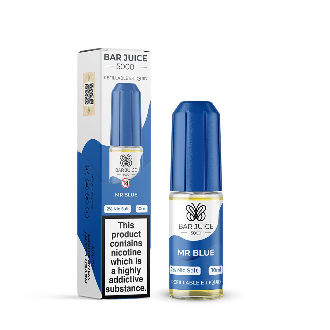 Bar Juice 5000 Nic Salt - Mr Blue - Online Vapes