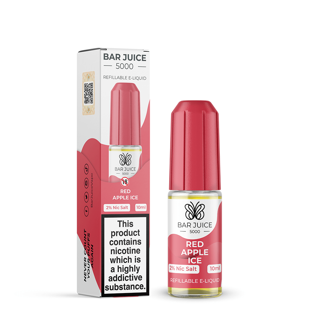 Bar Juice 5000 Nic Salt - Red Apple - Online Vapes