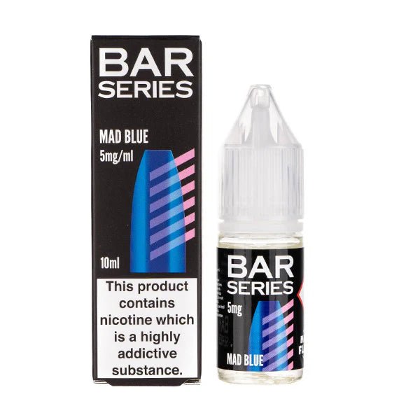 Bar Series Nic Salts - Mad Blue - Online Vapes