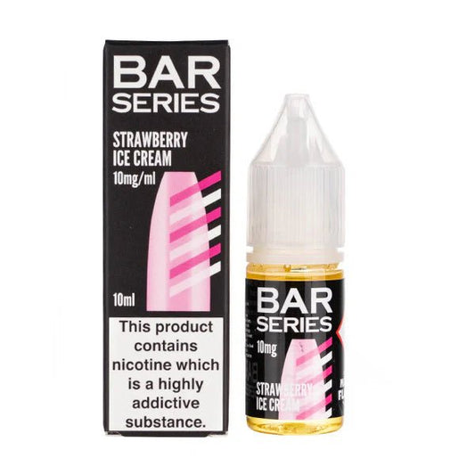 Bar Series Nic Salts - Strawberry Ice Cream - Online Vapes