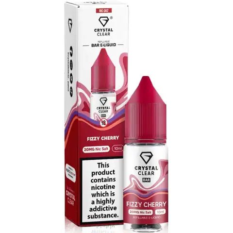 Crystal Clear Nic Salt - Fizzy Cherry - Online Vapes