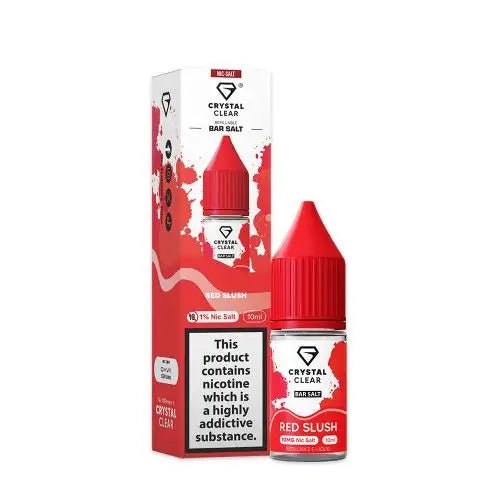 Crystal Clear Nic Salt - Red Slush - Online Vapes