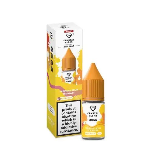 Crystal Clear Nic Salt - Tropical Kiwi Blast - Online Vapes