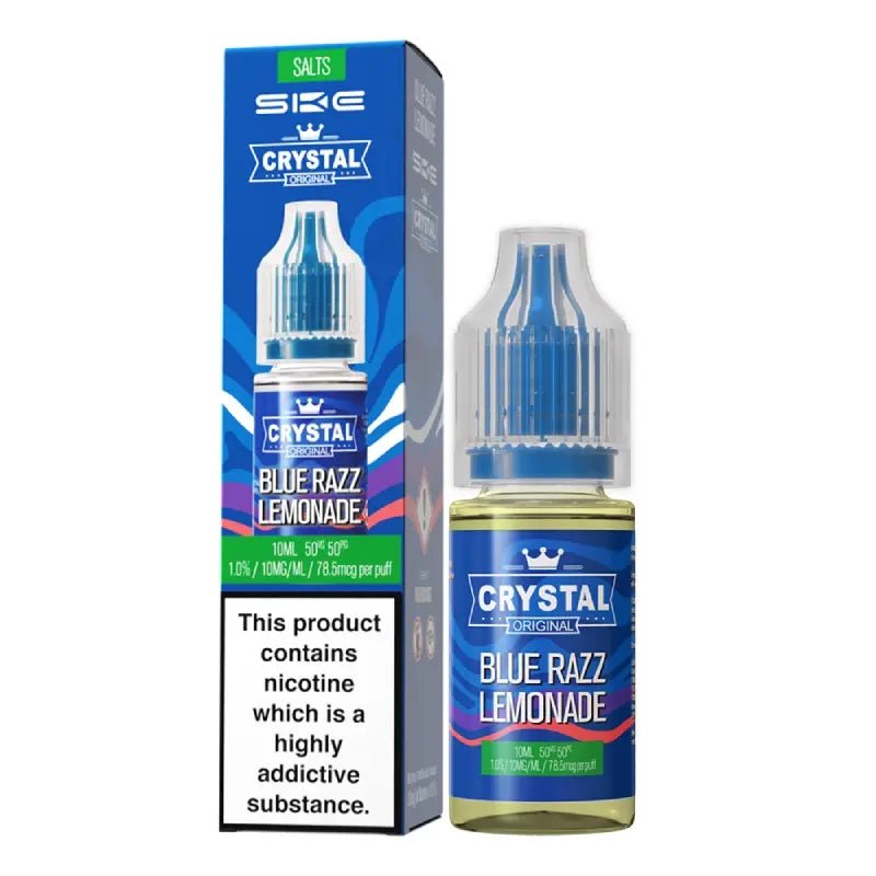 Crystal SKE Nic Salt - Blue Razz Lemonade - Online Vapes