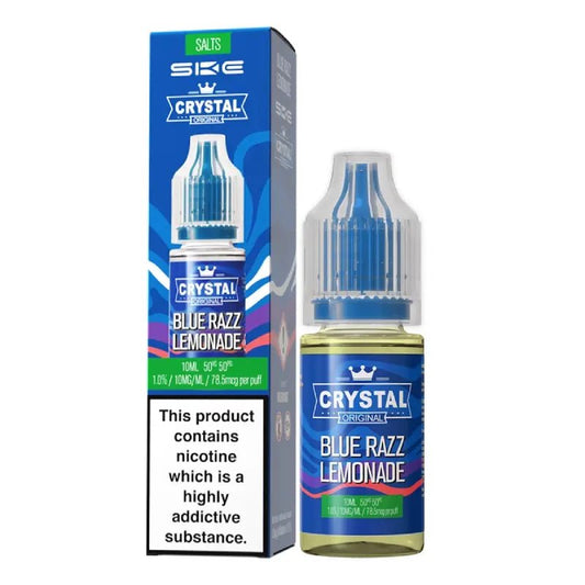 Crystal SKE Nic Salt - Blue Razz Lemonade - Online Vapes