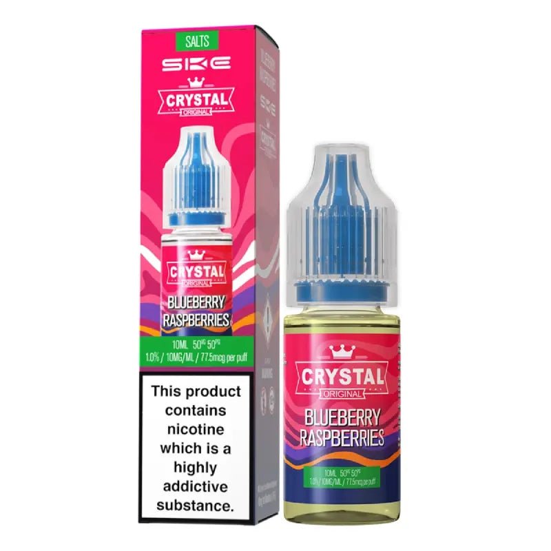 Crystal SKE Nic Salt - Blueberry Raspberries - Online Vapes
