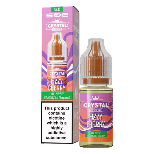 Crystal SKE Nic Salt - Fizzy Cherry - Online Vapes