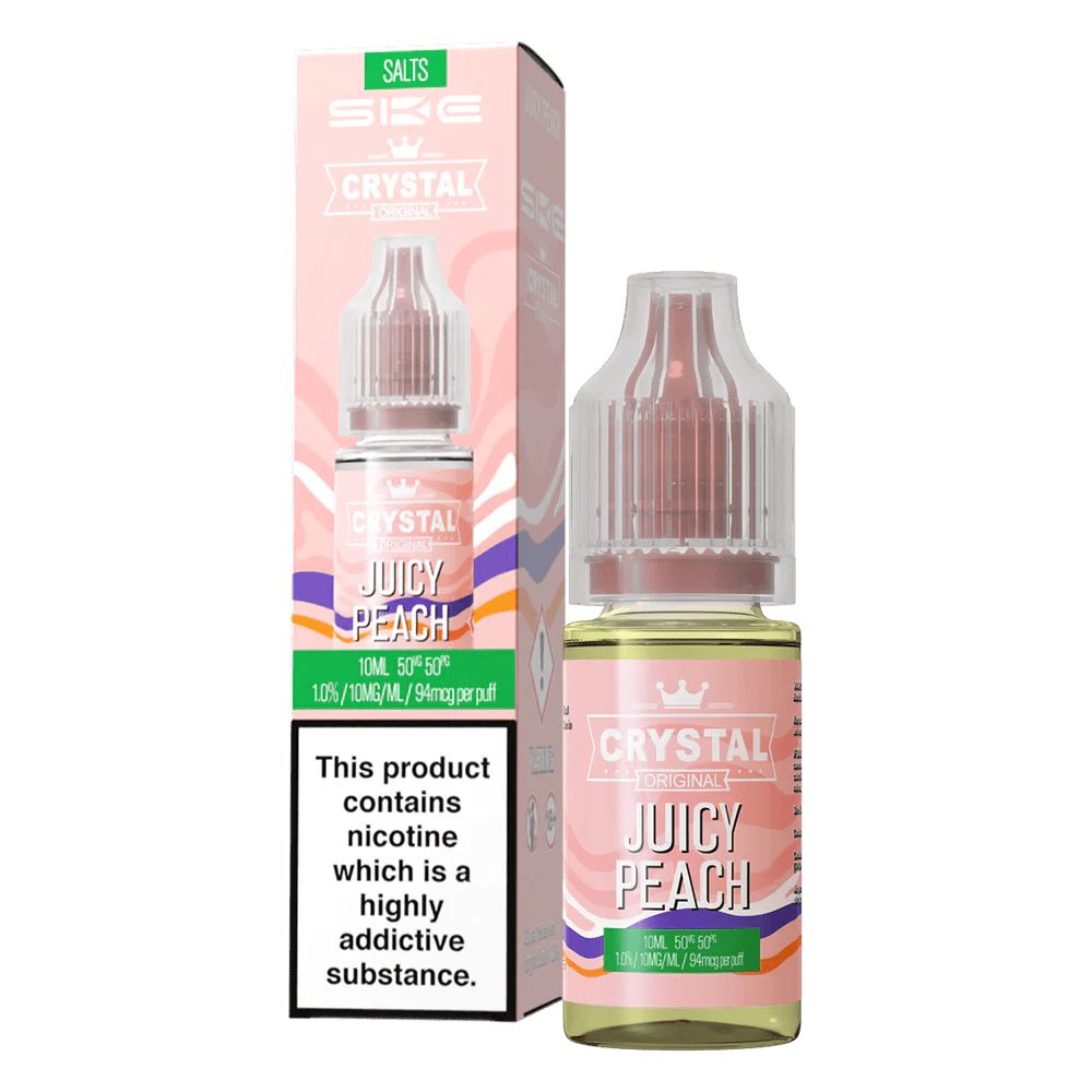 Crystal SKE Nic Salt - Juicy Peach - Online Vapes