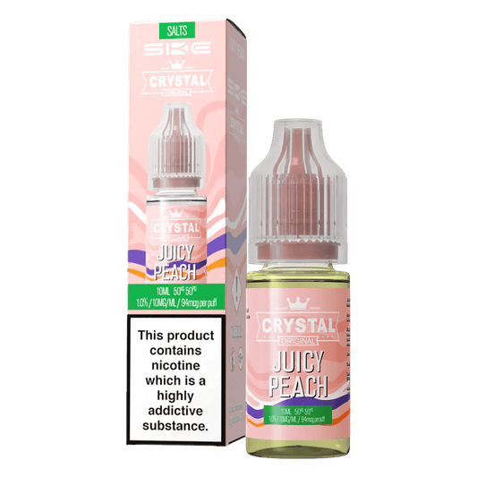 Crystal SKE Nic Salt - Juicy Peach - Online Vapes