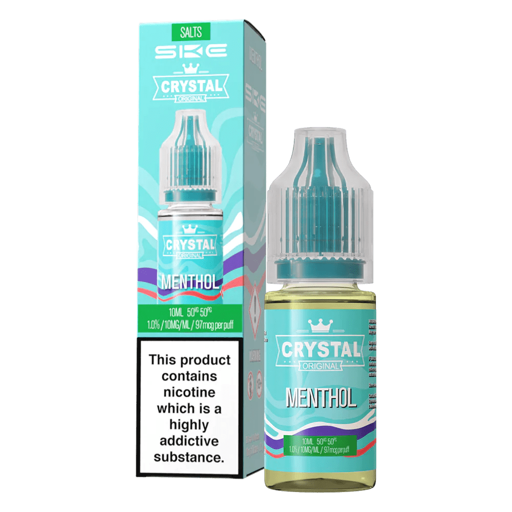 Crystal SKE Nic Salt - Menthol - Online Vapes