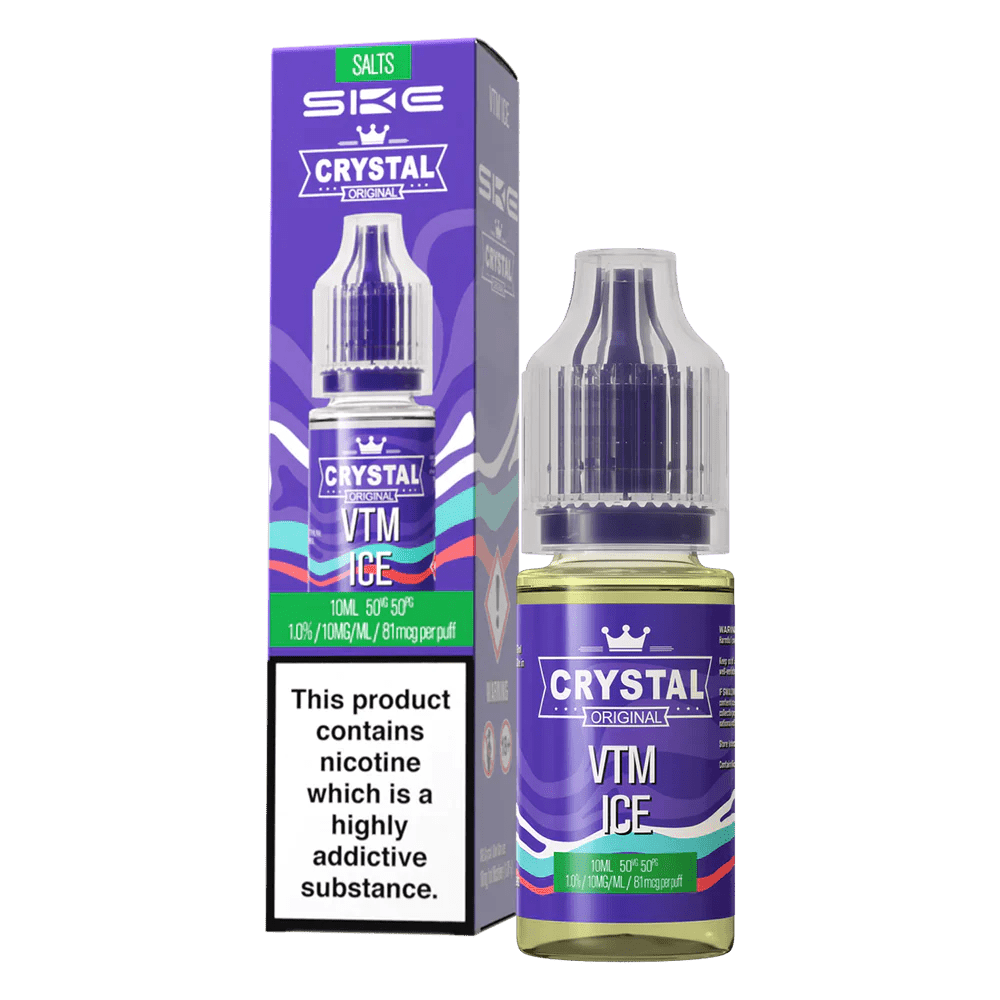 Crystal SKE Nic Salt - VMT Ice - Online Vapes