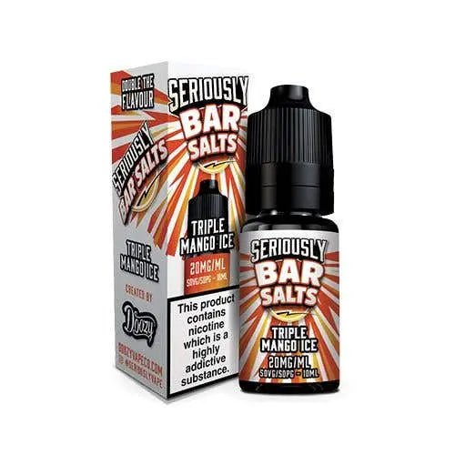 Doozy Seriously Bar Salts Nic Salts Triple Mango Ice - Online Vapes