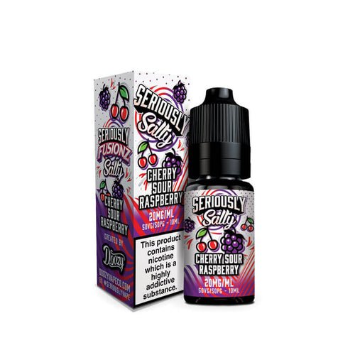 Doozy Seriously Fusionz Nic Salts - Cherry Sour Raspberry - Online Vapes