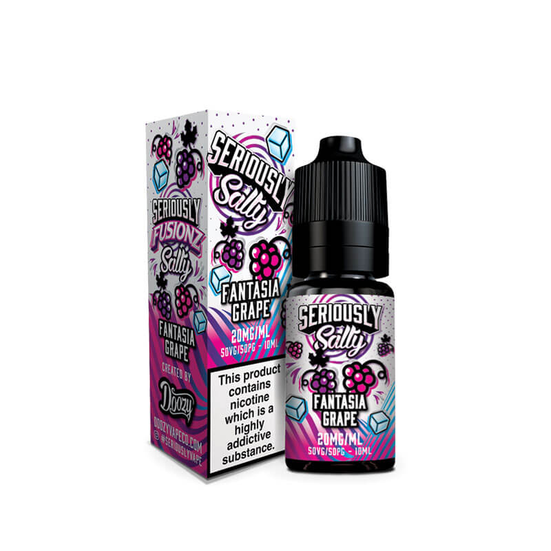 Doozy Seriously Fusionz Nic Salts - White Peach Lemon - Online Vapes