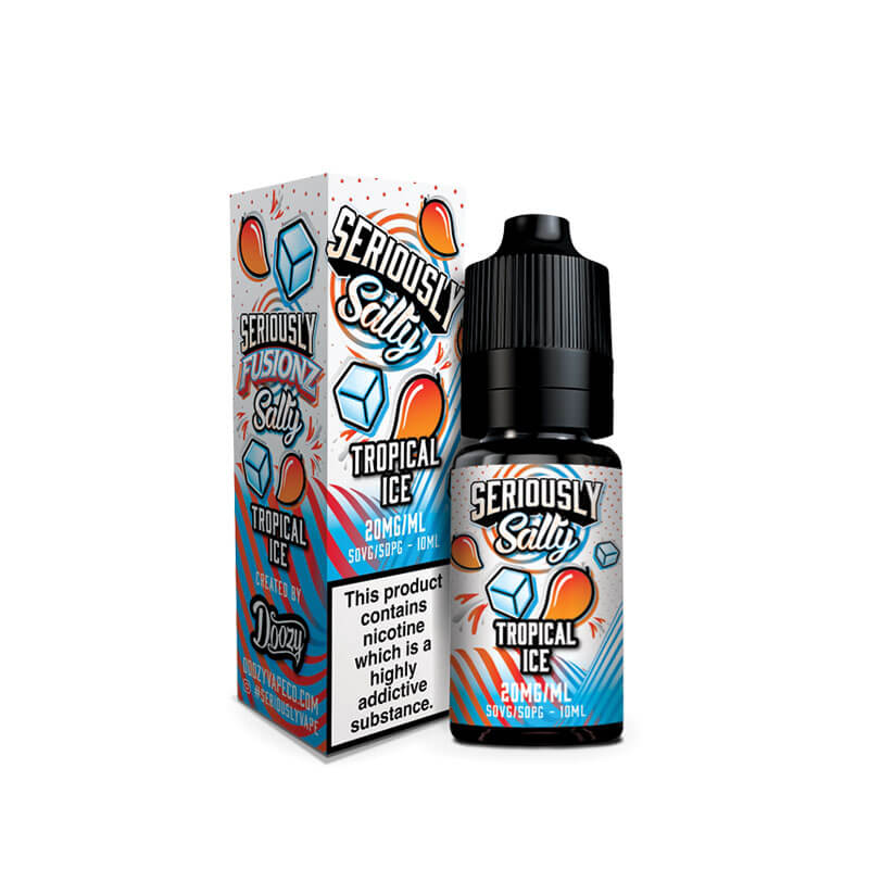 Doozy Seriously Fusionz Nic Salts - White Peach Lemon - Online Vapes