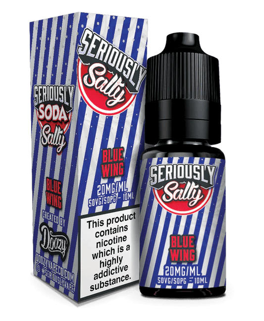 Doozy Seriously Soda Nic Salts - Blue Wing - Online Vapes