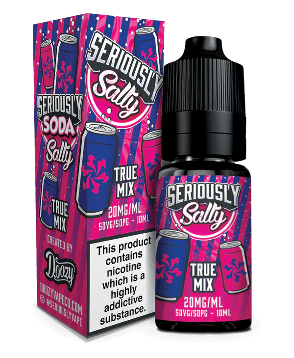 Doozy Seriously Soda Nic Salts - True Mix - Online Vapes