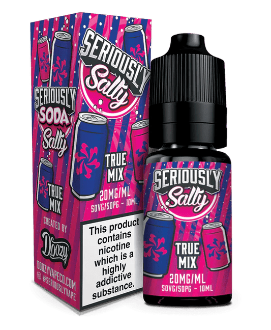 Doozy Seriously Soda Nic Salts - True Mix - Online Vapes