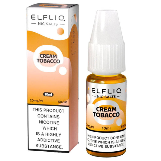 ElfLiq Nic Salt - Cream Tobacco - Online Vapes
