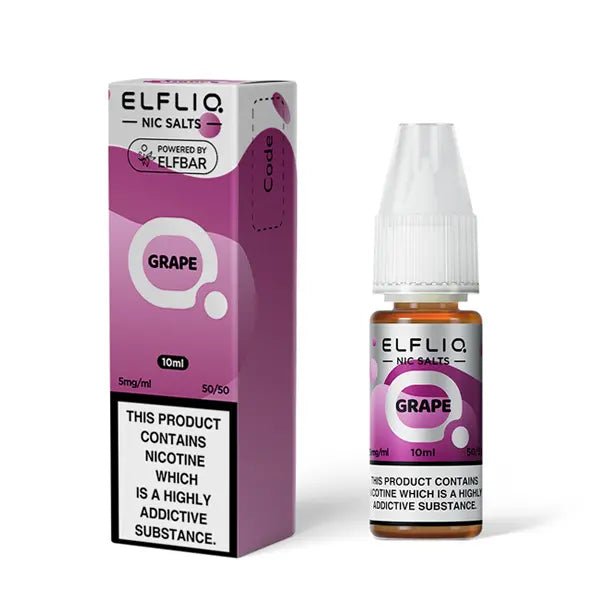 ElfLiq Nic Salt - Grape - Online Vapes