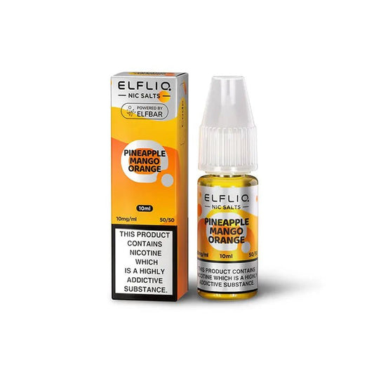 ElfLiq Nic Salt - Pineapple Mango Orange - Online Vapes