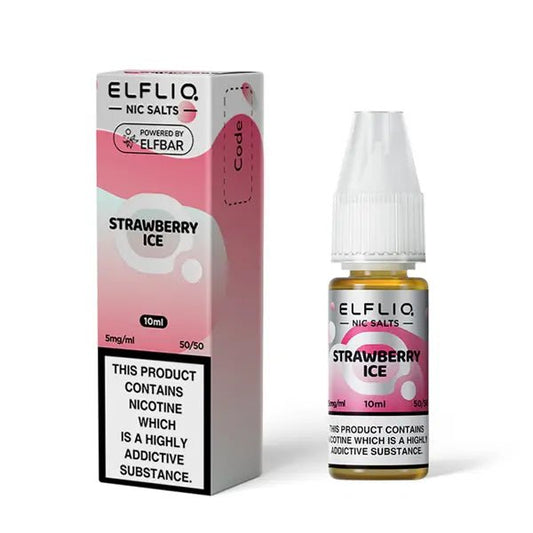 ElfLiq Nic Salt - Strawberry Ice - Online Vapes