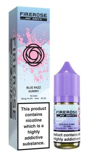 Elux Firerose 5000 Nic Salt - Blue Razz Gummy - Online Vapes