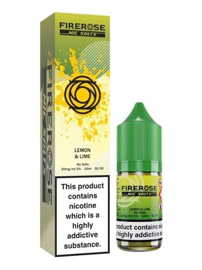 Elux Firerose 5000 Nic Salt - Lemon & Lime - Online Vapes