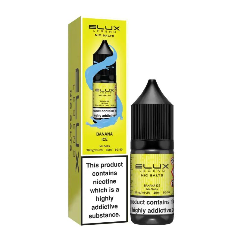 Elux Legend Nic Salt - Banana Ice - Online Vapes