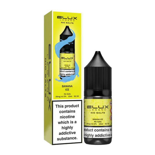 Elux Legend Nic Salt - Banana Ice - Online Vapes