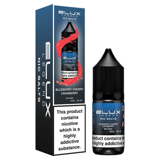 Elux Legend Nic Salt - Blueberry Cherry Cranberry - Online Vapes