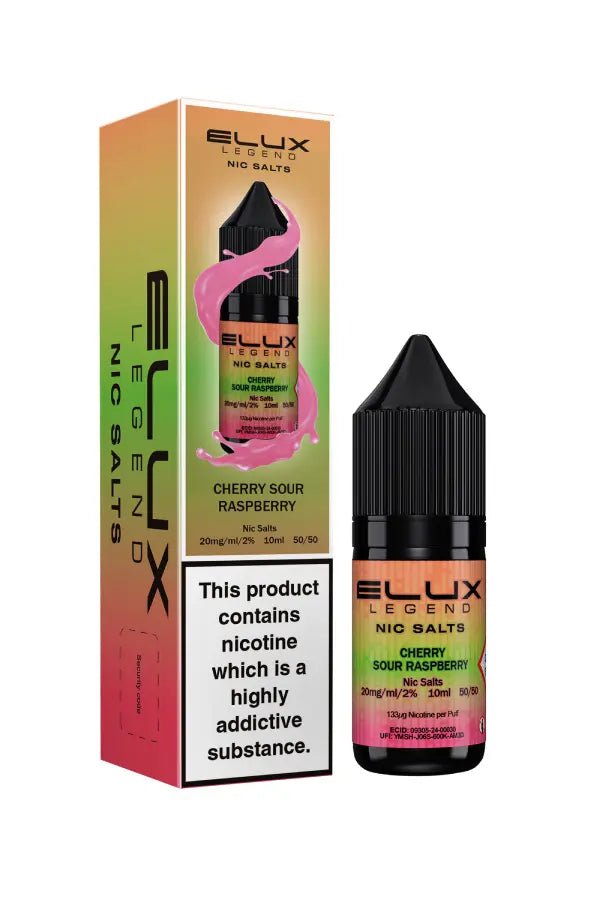 Elux Legend Nic Salt - Cherry Sour Raspberry - Online Vapes