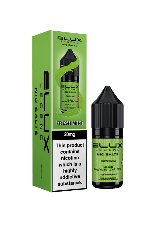 Elux Legend Nic Salt - Fresh Mint - Online Vapes