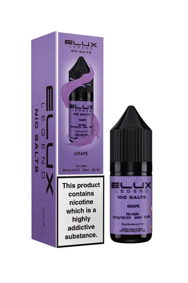 Elux Legend Nic Salt - Grape - Online Vapes