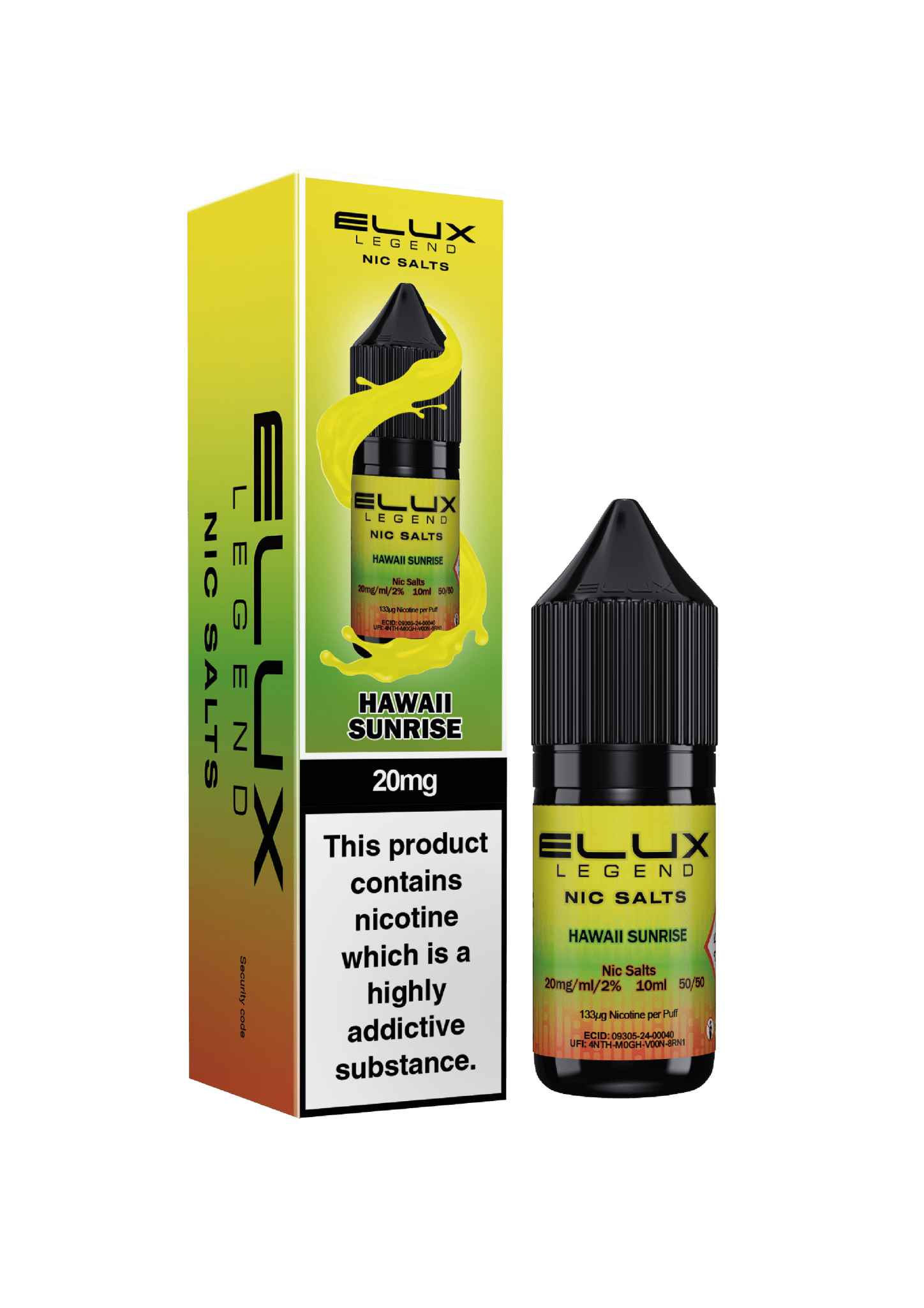 Elux Legend Nic Salt - Hawaii Sunrise - Online Vapes
