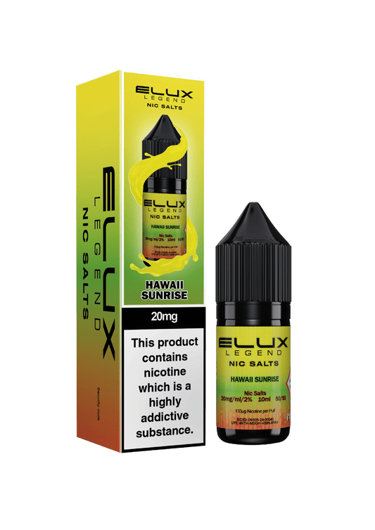 Elux Legend Nic Salt - Hawaii Sunrise - Online Vapes