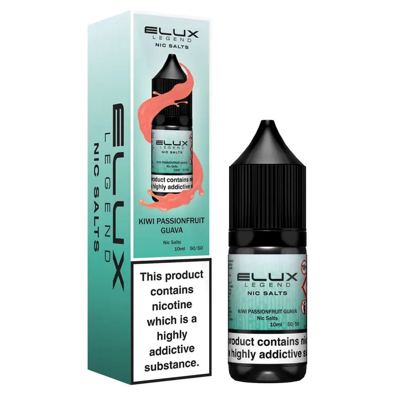Elux Legend Nic Salt - Kiwi Passionfruit Guava - Online Vapes