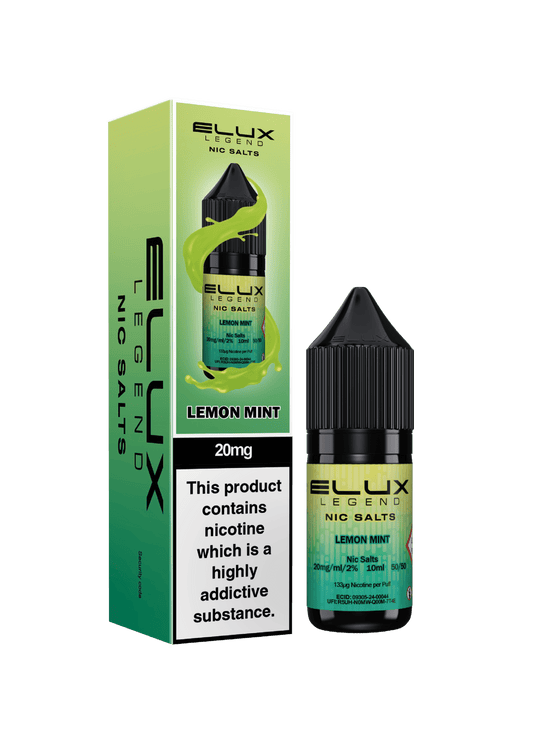 Elux Legend Nic Salt - Lemon Mint - Online Vapes