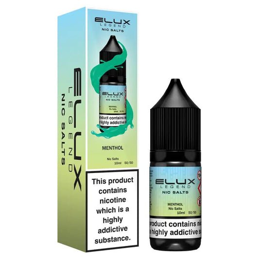 Elux Legend Nic Salt - Menthol - Online Vapes