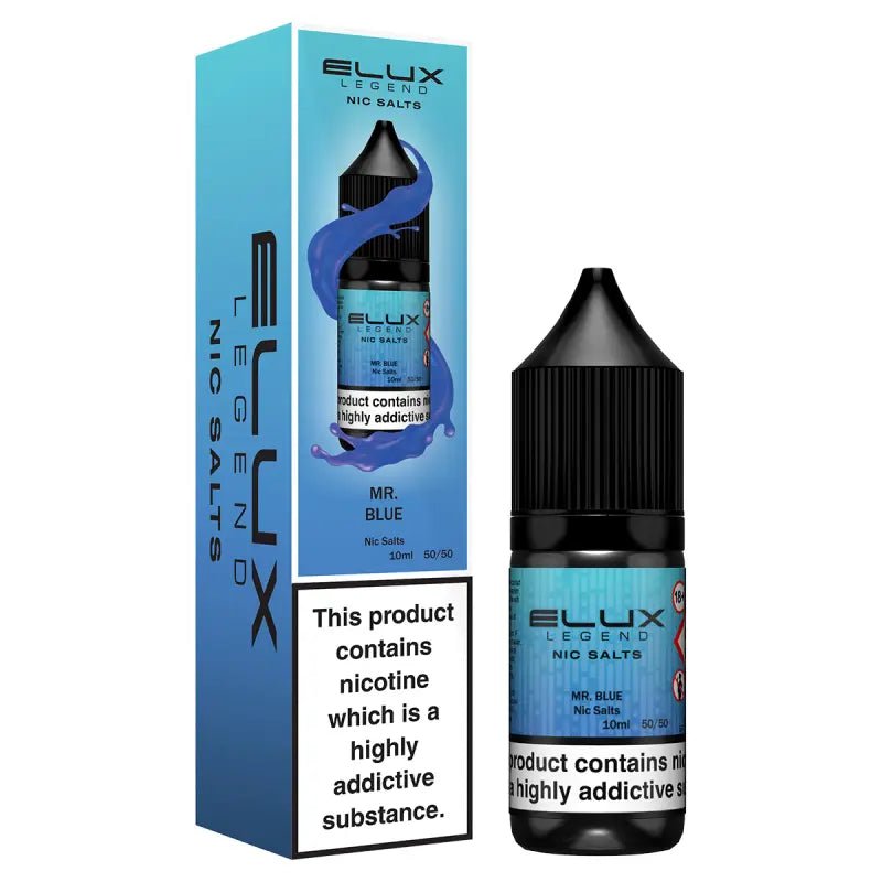 Elux Legend Nic Salt - Mr Blue - Online Vapes