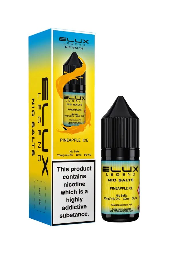 Elux Legend Nic Salt - Pineapple Ice - Online Vapes