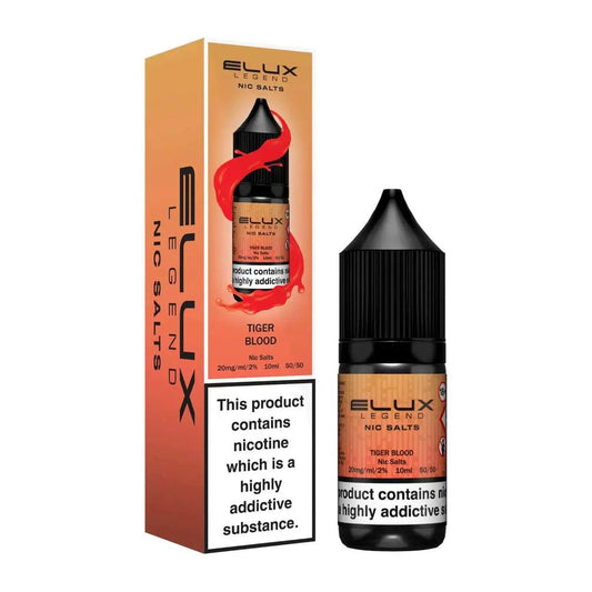 Elux Legend Nic Salt - Tiger Blood - Online Vapes